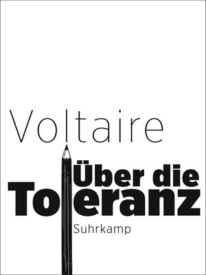 cover image of Über die Toleranz